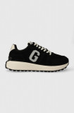 Gant sneakers din piele intoarsă Ronder culoarea negru, 27633227.G00