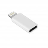 Cumpara ieftin Adaptor USB- C la USB Iphone, 8 pini - Gri