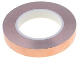 Bandă Electroconductoare Acril Cupru 19mm x 33m x 0,08mm