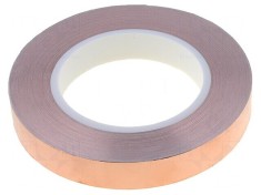 Bandă Electroconductoare Acril Cupru 19mm x 33m x 0,08mm