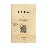 C. D. Aricescu, Lyra, 1858, cu semnătură olografă