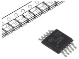 Amplificator IC 3,3V VSSOP10 Interfață I2C SMBus