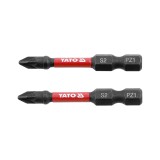 Biți de impact 1/4 50mm pz1 2 buc Yato YT-78043