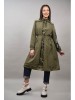 Geaca Dama Tip Trench Lunga Catena Kaki/Camel/Negru S-M/L-XL Poliester