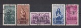 ROMANIA 1953 LP 345 ARTA POPULARA ROMANEASCA SERIE STAMPILATA