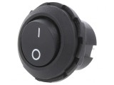 Comutator Rocker ON-OFF 6A/250V Negru