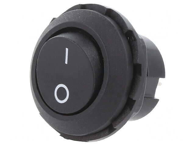Comutator Rocker ON-OFF 6A/250V Negru