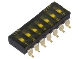 Comutator DIP-SWITCH OFF-ON 2 Pozitii SMD 24VDC