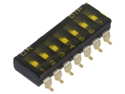 Comutator DIP-SWITCH OFF-ON 2 Pozitii SMD 24VDC foto