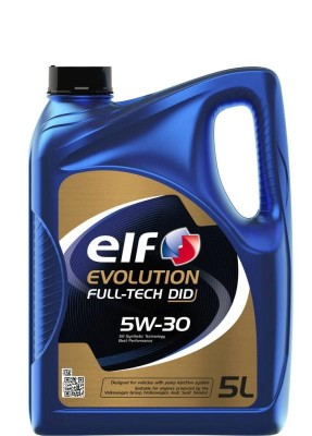 Olej Elf 5W30 5L Evolution Full Tech Did / C3 / Sn/Cf / 502.00 505.01 / 229.52 / Rn0710 / Dexos2 218175 5W30 EVO FT DID 5L foto