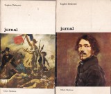 Eugene Delacroix - Jurnal (2 Vol.) - Meridiane, Biblioteca de Arta, Coperta Brosata, Stare Buna, Limba Romana, Istoria Artei