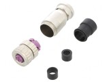Mufă M12 PIN 4 mamă Profibus pe cablu drept 4-8mm