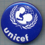 AX 621 INSIGNA UNICEF-FONDUL INTERNATIONAL DE URGENTE ALE COPIILOR AL NATIUNILOR