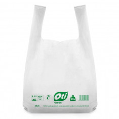 Pungi biodegradabile cf standard EN13432, 36x40cm, 3kg, 50 buc./set