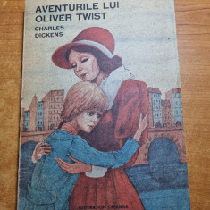 carte pentru copii - aventurile lui oliver twist- charles dickens-din anul 1991