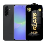 Folie de Protectie pentru Samsung Galaxy A36, TEO, Sticla Securizata ESD, Margini Negre, Rezistenta la Zgirieturi, Antistatica, 0.35 mm, Transparenta