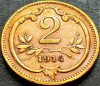 Moneda istorica 2 HELLER - AUSTRIA / AUSTRO - AUSTRIA, anul 1914 * cod 599, Europa