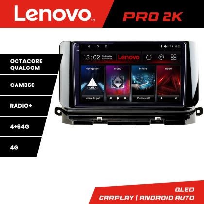 Navigatie Skoda Octavia 4 2020-2024 Android radio gps internet 8 core QLED 2K 4+64 360 Lenovo CarStore Technology