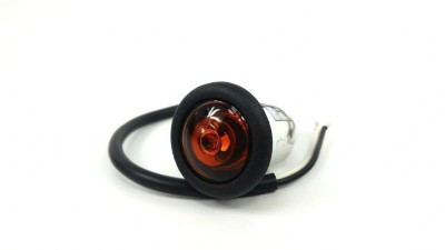 Lampa gabarit Universal, 24V, 27,5mm, rosu, omologare ECE,cu LED, Stanga , Dreapta foto