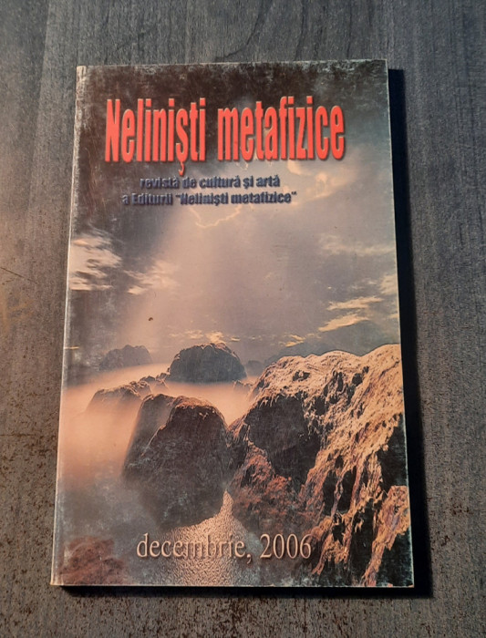Nelinisti metafizice revista de cultura si arta decembrie 2006