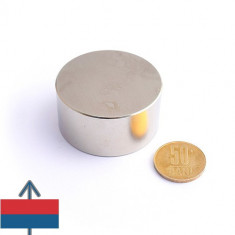 Magnet neodim disc 50 x 25 mm