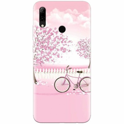 Husa silicon pentru Huawei P Smart 2019, Pink Spring foto