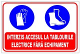 Semn pentru interzicerea lucrarilor la tablourile electrice