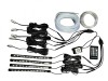 KIT FIR NEON LED RGB + BANDA LED RGB 22CM CU TELECOMANDA RF. SPT54ARW 12V, Universal, Oem