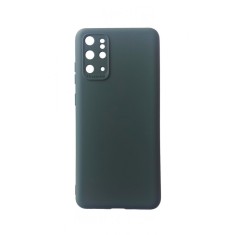 Husa telefon compatibila cu Samsung Galaxy S20 Plus, Verde, Cu interior de catifea, 256HT