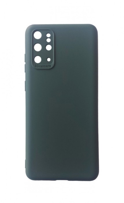 Husa telefon compatibila cu Samsung Galaxy S20 Plus, Verde, Cu interior de catifea, 256HT