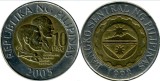 Filipine 2005 - 10 piso, circulata