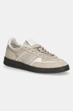 Tommy Jeans sneakers din piele &icirc;ntoarsă THE GREENWICH EDGE culoarea bej, EN0EN02838