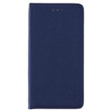 Husa Flip Apple iPhone 12 Mini - iberry Smart Book Tip Carte Albastru