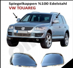 Capace oglinzi inox Vw Touareg 2007-2010 foto