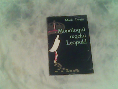 Monologul regelui Leopold-Mark Twain foto