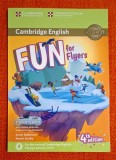 FUN for Flyers, Student's Book - Anne Robinson, Karen Saxby *Cambridge English, Young Learners (YLE) *folosita, 50% completata!!!