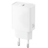 Incarcator Retea USB-C XO Design L160, 20W, 3A, 1 x USB-C, Alb