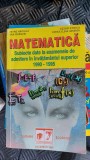 Cumpara ieftin MATEMATICA SUBIECTE DATE LA EXAMENELE DE ADMITERE BRANZEI ,STOICA ,HARABOR