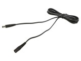 Cablu DC 5,5/2,1 mm Negru 2x0,5 mm&sup2;