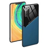 Husa pentru SAMSUNG Galaxy A20s - Leather Lens (Bleumarin)