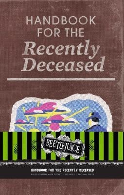 Beetlejuice: Handbook for the Recently Deceased Hardcover Ruled Journal foto