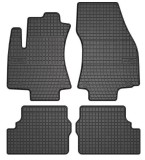 Covorase auto cauciuc Opel Zafira A (1999-2005) Negre. Set complet. Dedicate Zafira A. Durabile si usor de curatat.