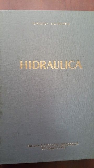 Hidraulica- Cristea Mateescu