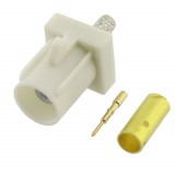 Conector Fakra, tip B, tata, sertizare pe RG174 - 655339