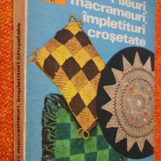 Fileuri,macrameuri,impletituri crosetate - Marian, Ed Ceres, Caleidoscop nr 81