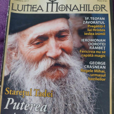 brosuri Religioase vintage Lumea Monahilor 2017 de la litera la duh,Ed.L.CREDINT