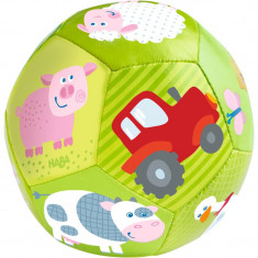 Haba Baby Ball minge din material textil Farm 6 m+ 1 buc