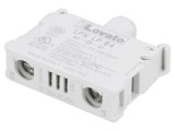 Lumină LED Roșie 22mm Platinum