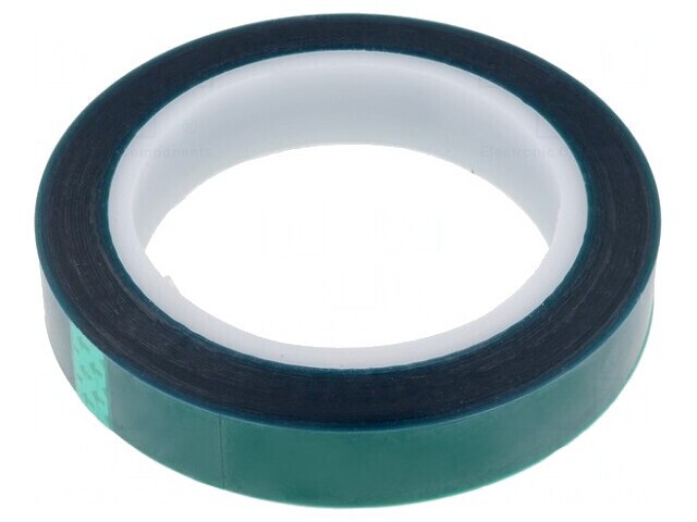 Bandă electroizolantă verde 19mm x 66m silicon