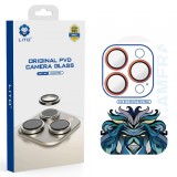 Folie de protectie Camera Spate Lito Titanium AR pentru Apple iPhone 17 Pro Max / 17 Pro, Sticla Securizata, Portocalie